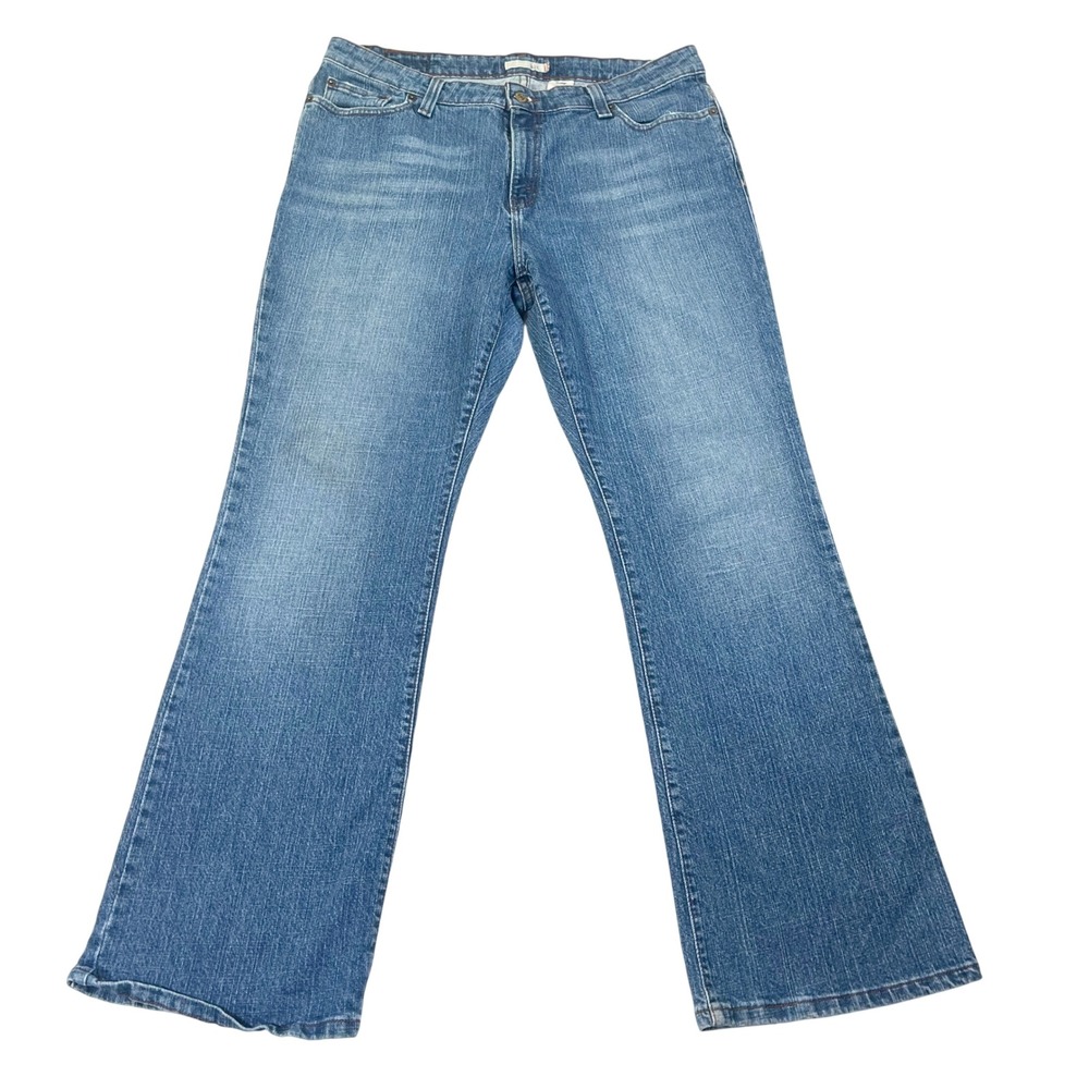 Vintage Levi's 515 Bootcut Jeans Blue Medium Wash Stretch Denim MEXICO Womens 18